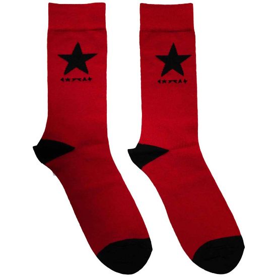 Picture of David Bowie Unisex Ankle Socks: Blackstar (UK Size 6 - 11)