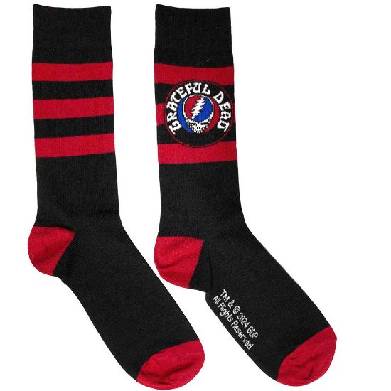 Picture of Grateful Dead Unisex Ankle Socks: Steal Your Face Logo (UK Size 6 - 11)