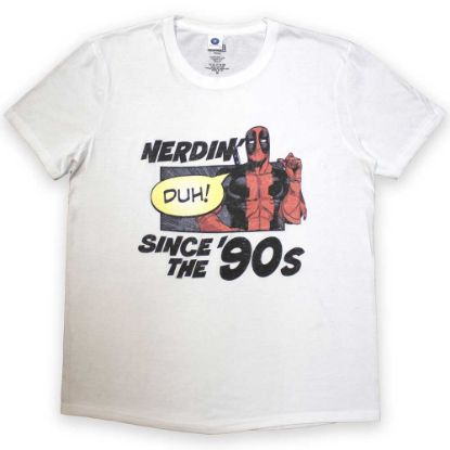 Picture of Marvel Comics Unisex T-Shirt: Deadpool Nerdin' Since The '90s