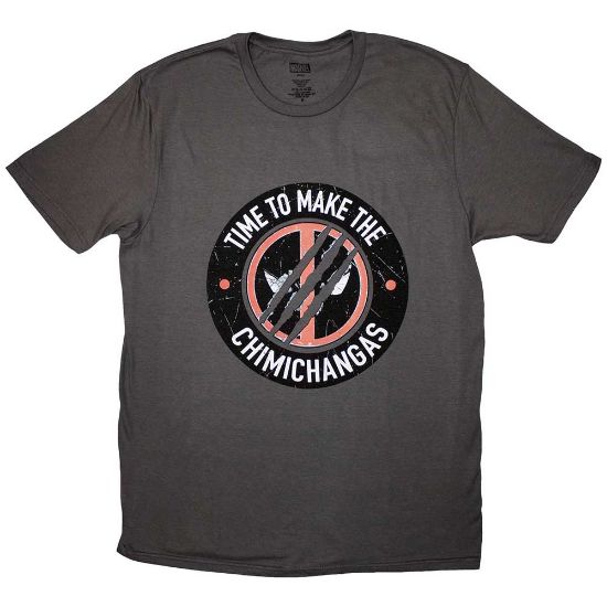 Picture of Marvel Comics Unisex T-Shirt: Deadpool Chimichanga