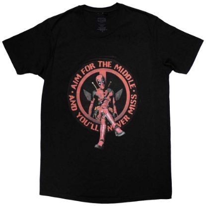Picture of Marvel Comics Unisex T-Shirt: Deadpool Aim Middle