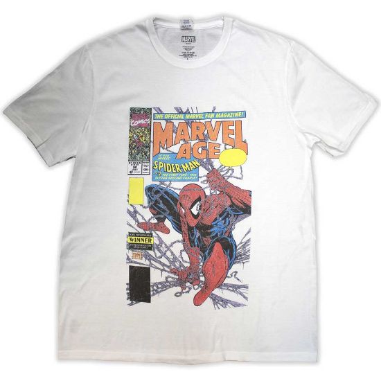 Picture of Marvel Comics Unisex T-Shirt: Spider-Man Marvel Age Comic Cover Vintage
