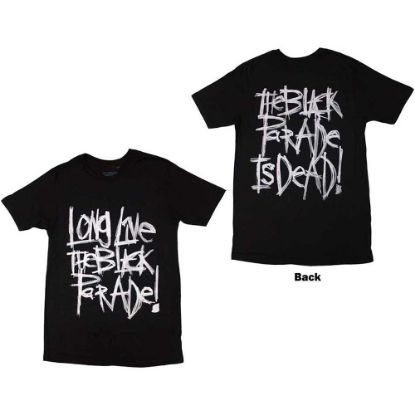 Picture of My Chemical Romance Unisex T-Shirt: Long Live The Black Parade Back Print