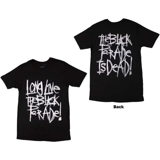 Picture of My Chemical Romance Unisex T-Shirt: Long Live The Black Parade Back Print