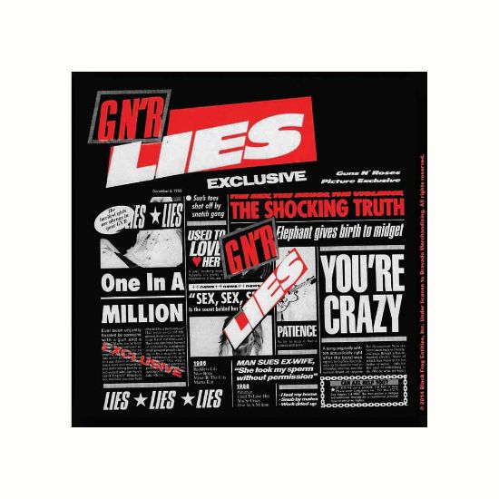 Picture of Guns N' Roses  Single Cork Coaster: Lies