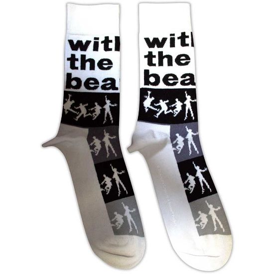 Picture of The Beatles Unisex Ankle Socks: With The Beatles Silhouette Stripes (UK Size 7 - 11)