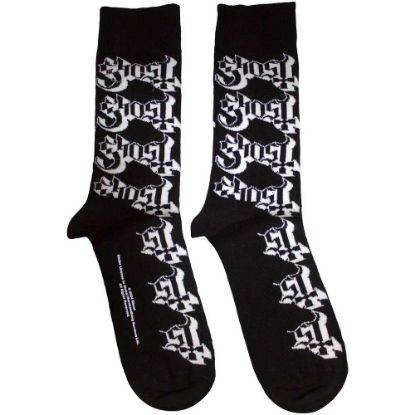 Picture of Ghost Unisex Ankle Socks: Logo Pattern (UK Size 7 - 11)