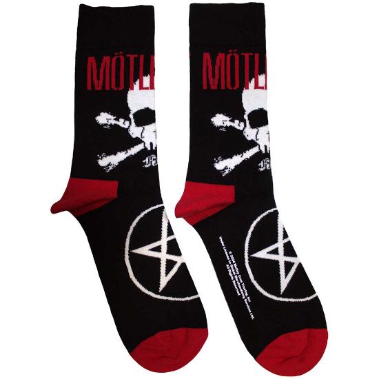 Picture of Motley Crue Unisex Ankle Socks: Skull & Crossbones (UK Size 7 - 11)