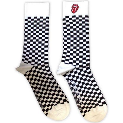 Picture of The Rolling Stones Unisex Ankle Socks: Check (UK Size 7 - 11)