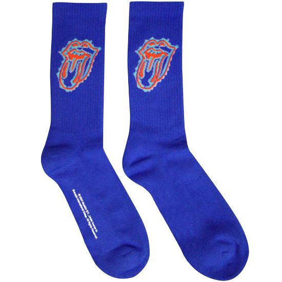 Picture of The Rolling Stones Unisex Terry Socks: Doodle Tongue (UK Size 7 - 11)