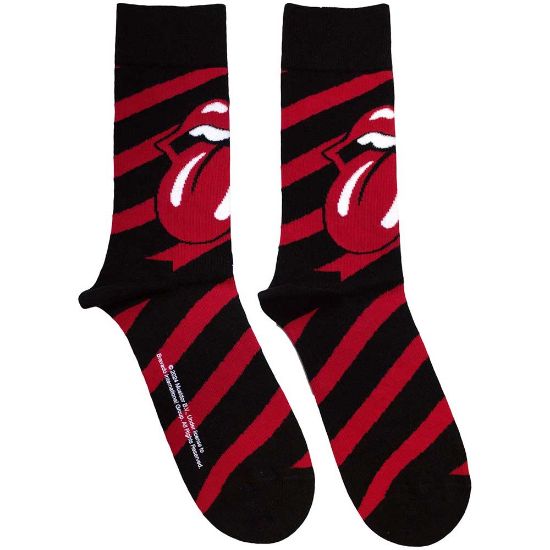 Picture of The Rolling Stones Unisex Ankle Socks: Stripes (UK Size 7 - 11)