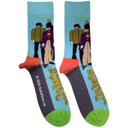 Picture of The Beatles Unisex Ankle Socks: Sub & Band (UK Size 7 - 11)