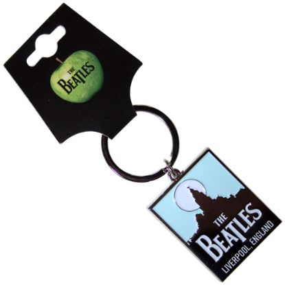 Picture of The Beatles Keychain: Liverpool Skyline