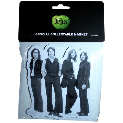 Picture of The Beatles Fridge Magnet: White Album Iconic Image Embossed