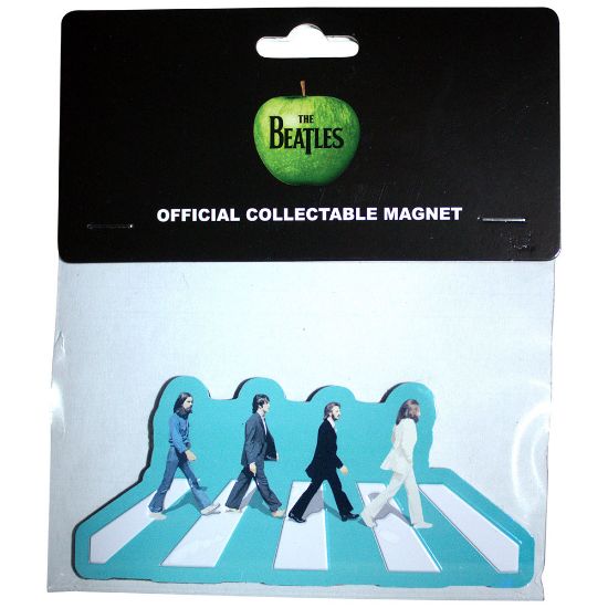 Picture of The Beatles Fridge Magnet: Abbey Road Crossing Embossed