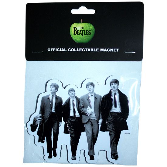 Picture of The Beatles Fridge Magnet: Walking In London Embossed