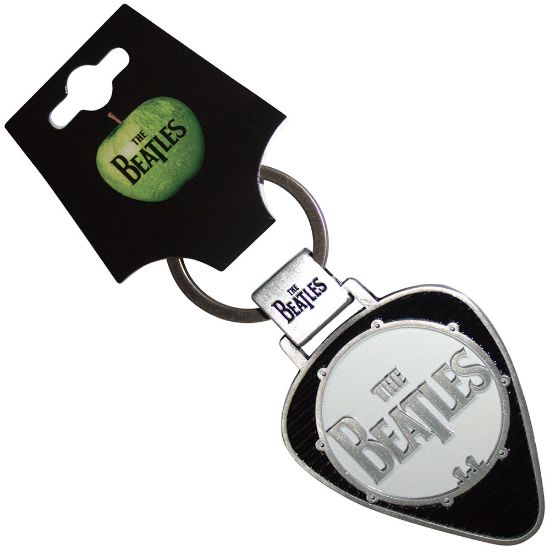 Picture of The Beatles Keychain: Drum Logo Plectrum