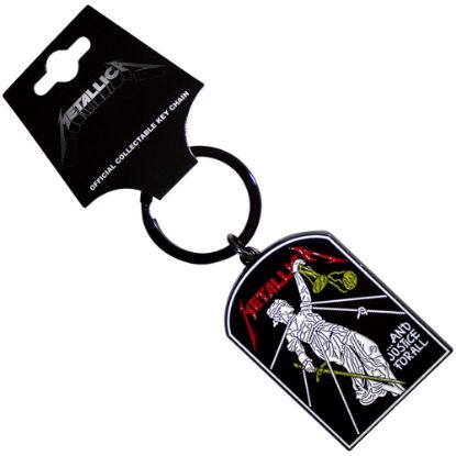 Picture of Metallica Keychain: And Justice For All Tombstone