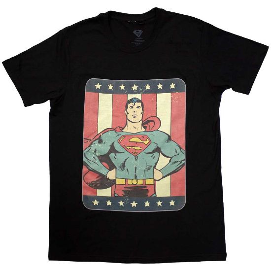 Picture of DC Comics Unisex T-Shirt: Superman Stripes