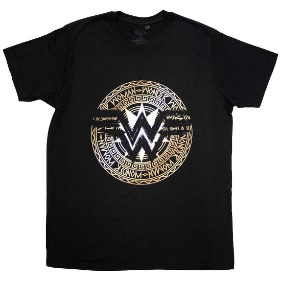 Picture of DC Comics Unisex T-Shirt: Wonder Woman Gold Circle