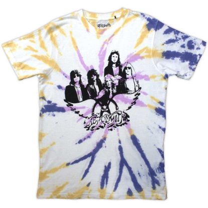 Picture of Aerosmith Unisex T-Shirt: Photo Wings Wash Collection