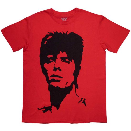 Picture of David Bowie Unisex T-Shirt: 1973 Monochrome