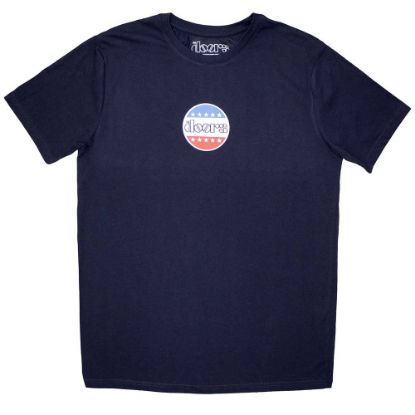 Picture of The Doors Unisex T-Shirt: Mini Stars Logo