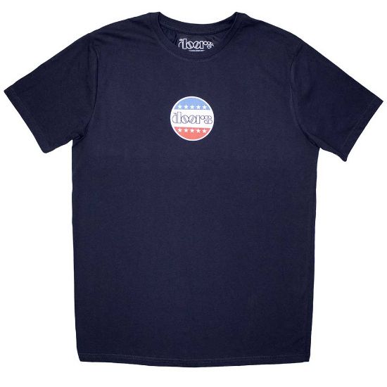 Picture of The Doors Unisex T-Shirt: Mini Stars Logo