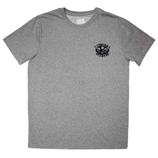 Picture of Lynyrd Skynyrd Unisex T-Shirt: Mini Biker Patch Logo Mono