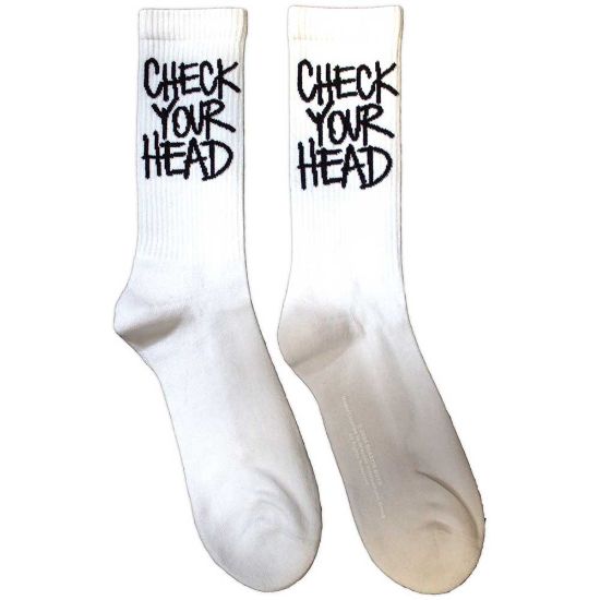 Picture of The Beastie Boys Unisex Terry Socks: Check Your Head  