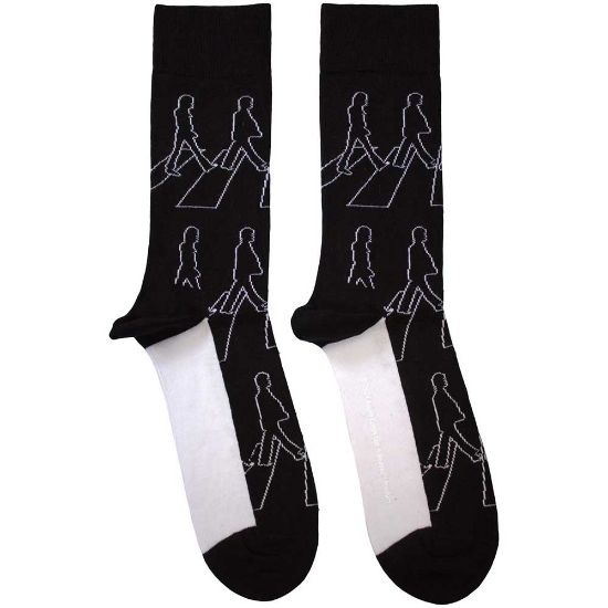 Picture of The Beatles Unisex Ankle Socks: Abbey Road Outlines  