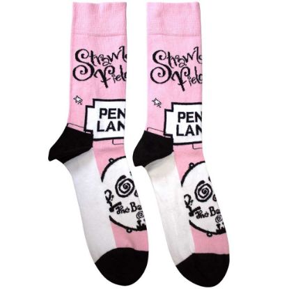 Picture of The Beatles Unisex Ankle Socks: Strawberry Fields/Penny Lane  