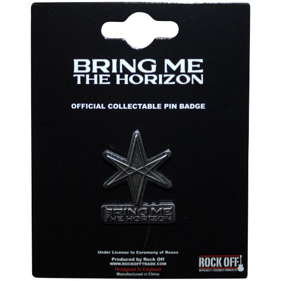 Picture of Bring Me The Horizon Pin Badge: 6-Point Star