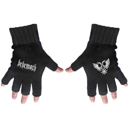 Picture of Behemoth Unisex Fingerless Gloves: Logo