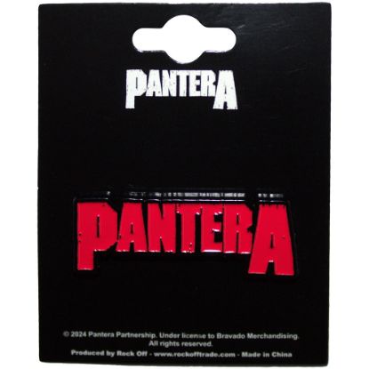 Picture of Pantera Pin Badge: Red Logo