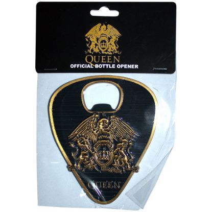 Picture of Queen Bottle Opener: Gold Crest Plectrum