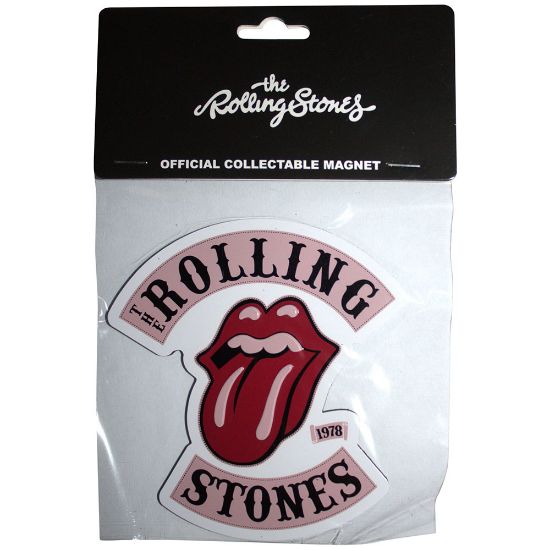 Picture of The Rolling Stones Fridge Magnet: Tour '78 Embossed