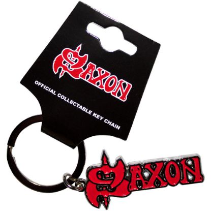 Picture of Saxon Keychain: Red Logo