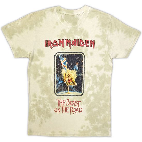 Picture of Iron Maiden Unisex T-Shirt: Beast On The Road Wash Collection