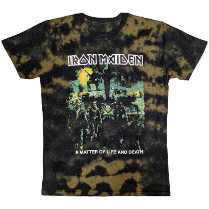 Picture of Iron Maiden Unisex T-Shirt: A Matter Of Life & Death Wash Collection