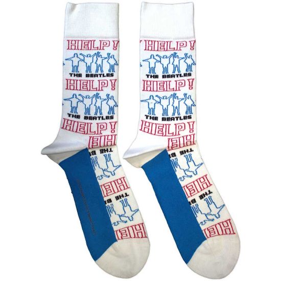 Picture of The Beatles  Ankle Socks: Help! Outlines Repeat  