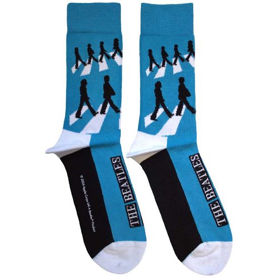 Picture of The Beatles  Ankle Socks: Abbey Road Silhouettes Repeat  