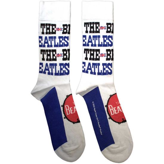 Picture of The Beatles  Ankle Socks: Budokan Poster & Drum Logo  