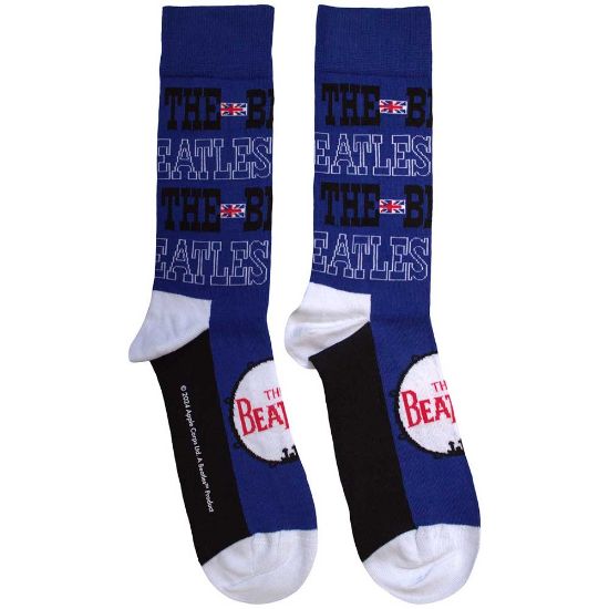 Picture of The Beatles  Ankle Socks: Budokan Poster & Drum Logo  