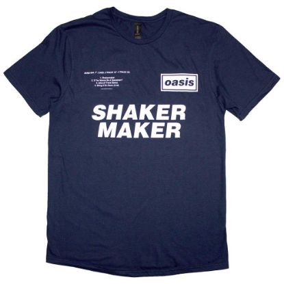 Picture of Oasis Unisex T-Shirt: Shakermaker Tracklisting