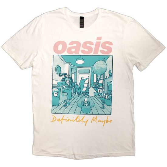 Picture of Oasis Unisex T-Shirt: Definitely Maybe Illustration Colour