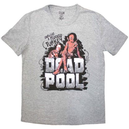 Picture of Marvel Comics Unisex T-Shirt: Deadpool Plucked Turkey