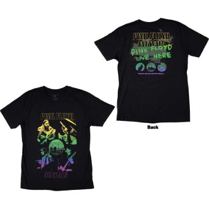 Picture of Pink Floyd Unisex T-Shirt: Animals Rainbow Photo Back Print