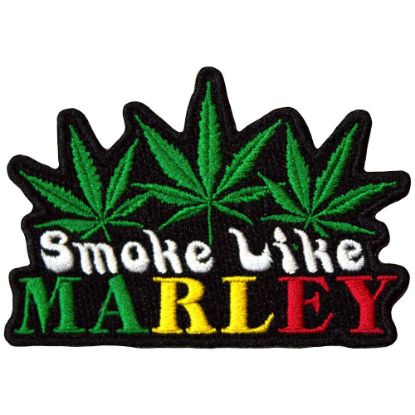 Picture of Bob Marley Woven Patch: Smoke Like (Standard) 