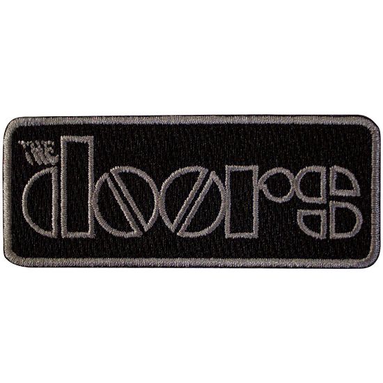 Picture of The Doors Woven Patch: Bordered Logo (Standard) 